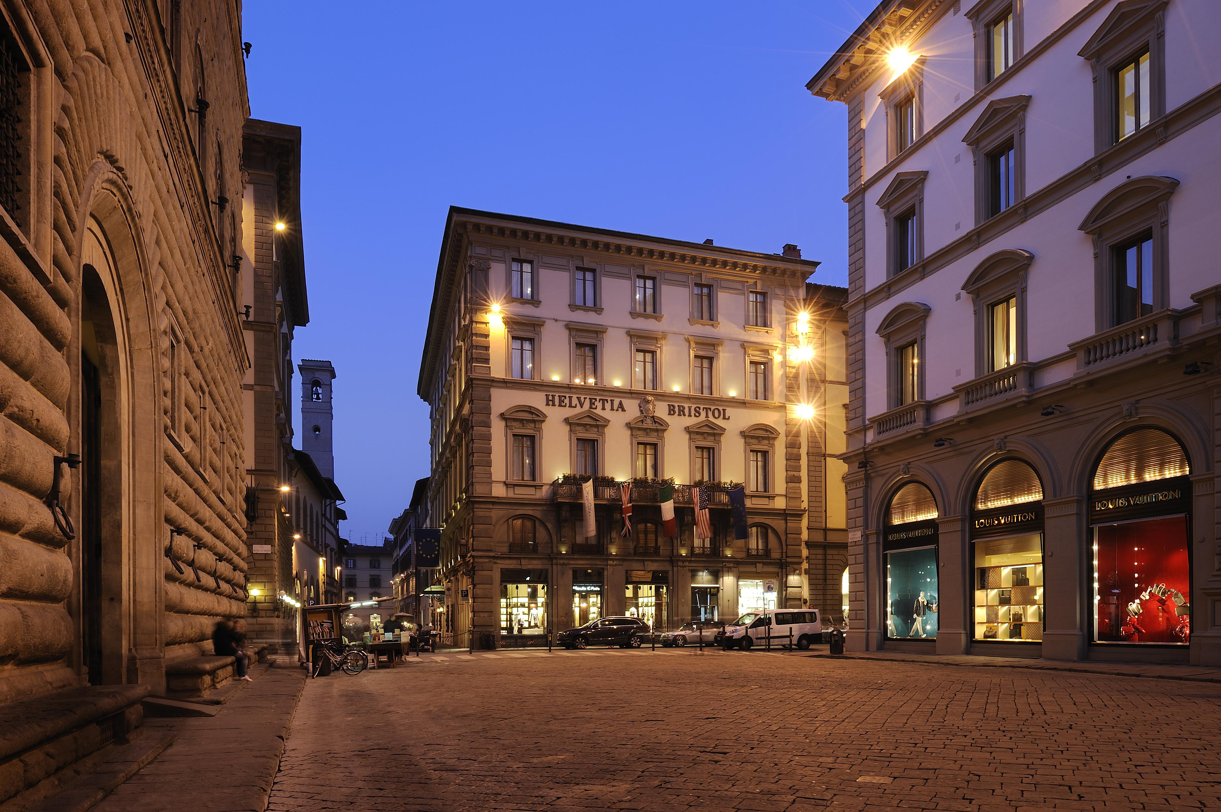 Helvetia&Bristol Firenze - Starhotels Collezione Экстерьер фото The hotel in 2009