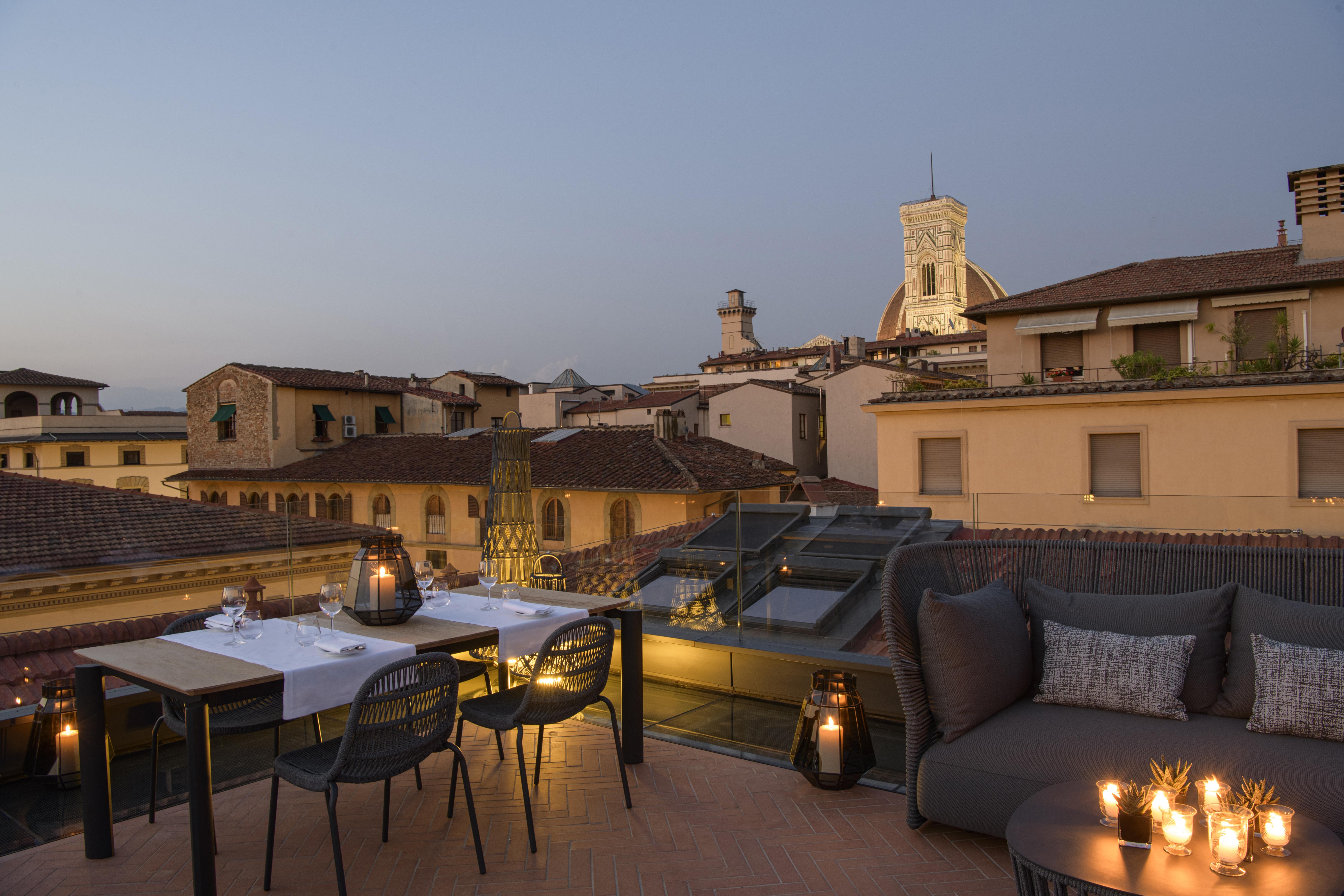 Helvetia&Bristol Firenze - Starhotels Collezione Экстерьер фото Rooftop terrace
