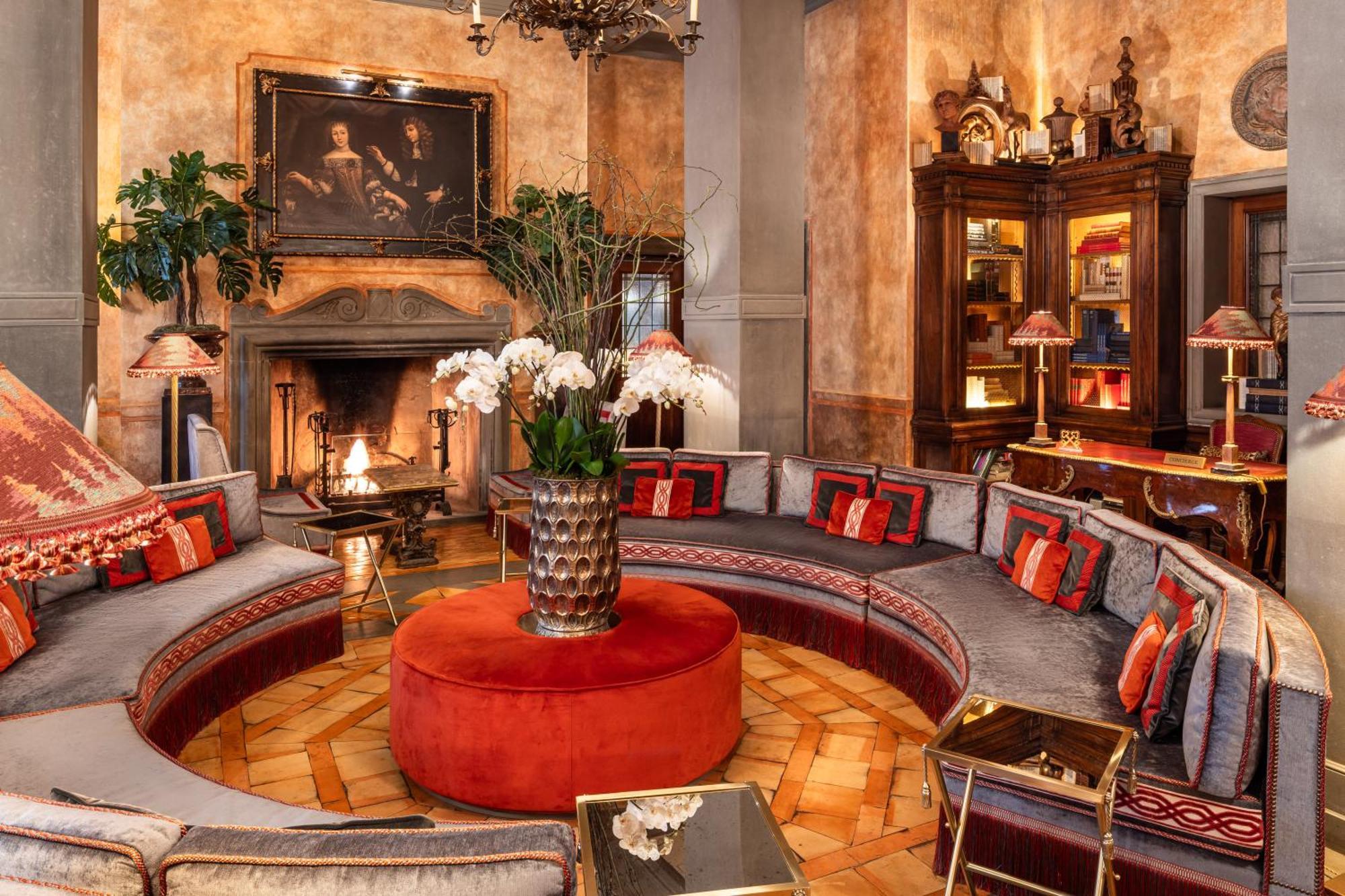 Helvetia&Bristol Firenze - Starhotels Collezione Экстерьер фото The living room