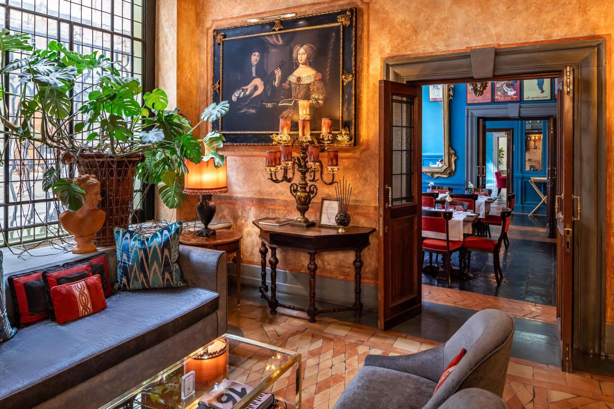 Helvetia&Bristol Firenze - Starhotels Collezione Экстерьер фото The interior of the restaurant